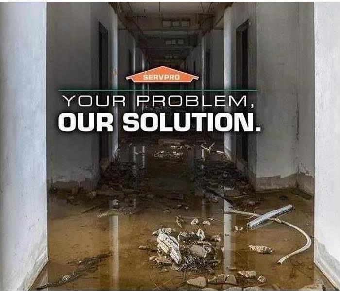 Servpro is always available for any water damage situation.