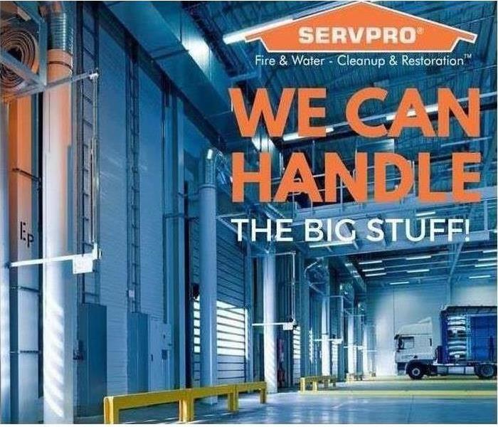 Showing Servpro Warehouse 